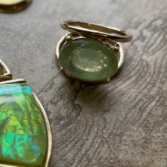 Jewelry Bundle Necklace Earrings Ring - Picture 6 of 6